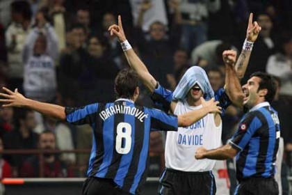  AC米兰德比战绝杀国米，莱奥补时世界波  