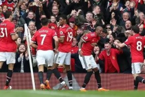  曼联争议红牌葬送德比胜利  